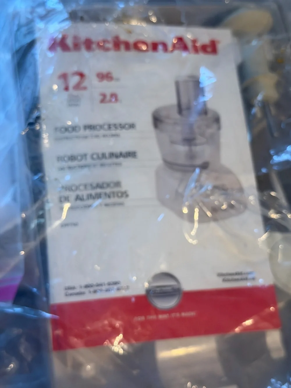 KitchenAid Model KFP750 Mixer Attachments